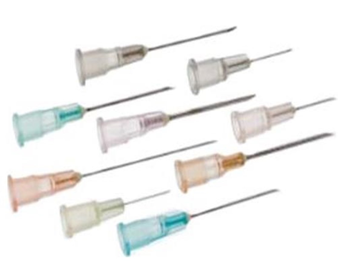 Needle Hypodermic Monoject™ SoftPack 27 G x 1/2" (0.406 mm x 1.3 cm) A Length Regular Wall Without Safety (100/BX 10BX/CS) by Cardinal  ID 1188827012